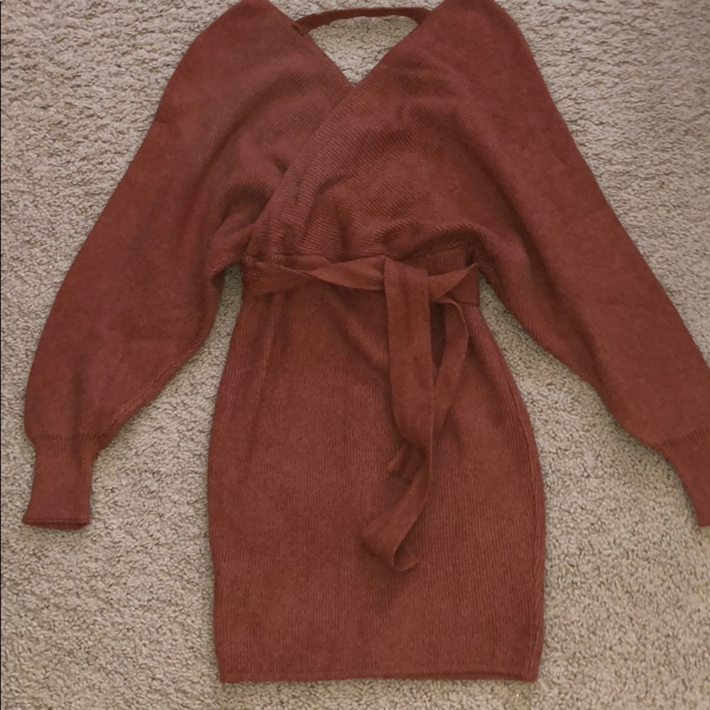 Sweater dress
